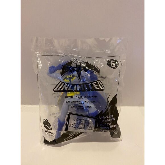 McDonald’s 2011 Batman Unlimited Batman Battle Kicker #5 Happy Meal Toy - Picture 3 of 5